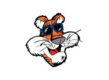 Tiger Jacks Menu - Tj signature logo